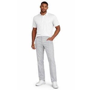 Reverb Casual Grey Linen  Trouser Pants 36 X 30 NWT L100 New Excellent Comfy